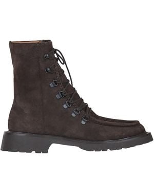 LEGRES College Lace Up Boots - Brown