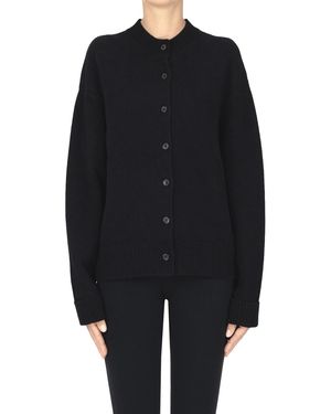 Rohe Cardigan in maglia strutturata - Blu