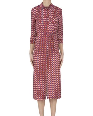GOODMATCH Abito chemisier in jersey - Rosso