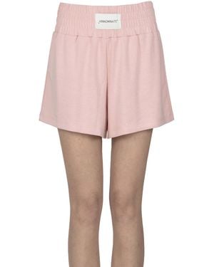 hinnominate Viscose-blend Shorts - Pink