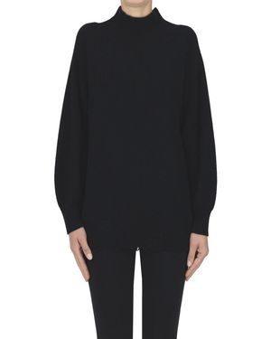 C.t. Plage Pullover a costine - Blu