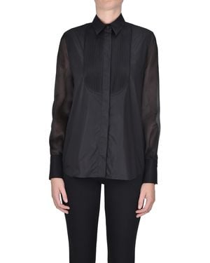 Caliban Cotton Shirt - Black
