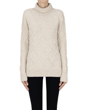 Barbour Turtleneck Pullover - Natural