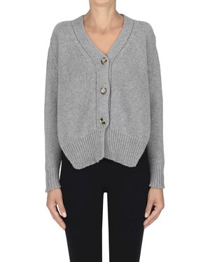 Aragona Cashmere Cardigan - Gray