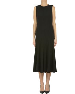 Theory Abito svasato in cady - Nero