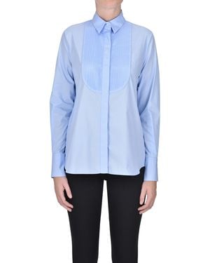 Caliban Cotton Shirt - Blue