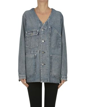 Tanaka Oversized Denim Jacket - Gray