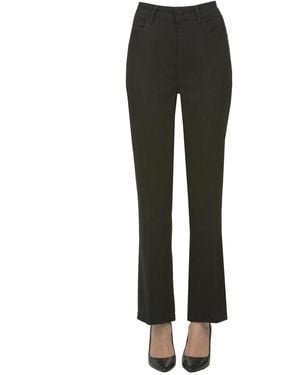 Anaii Pantaloni bootcut - Nero