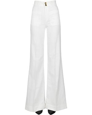 The Seafarer Jean Wide Leg Jeans - White