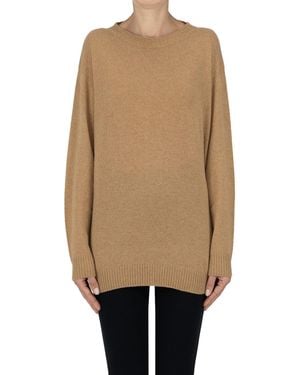 Tabaroni Cashmere Cashmere Pullover - Natural