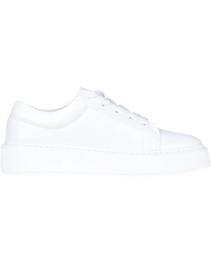 Ganni Sneakers in ecopelle - Bianco