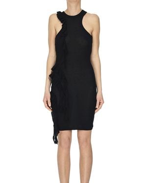 Dondup Ribbed Dress - Black
