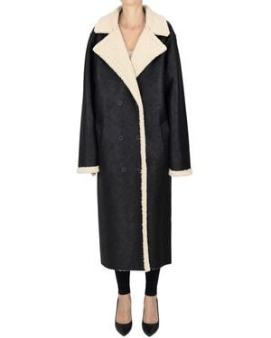 ELEH Eco-shearling Coat - Black