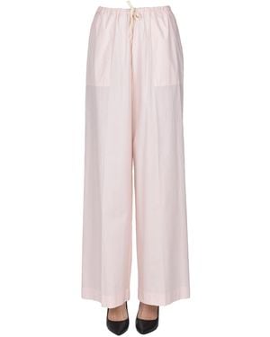 Balia 8.22 Pantaloni in cotone leggero - Rosa
