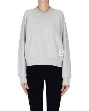 Woc Santa Fe Melange Sweatshirt - White