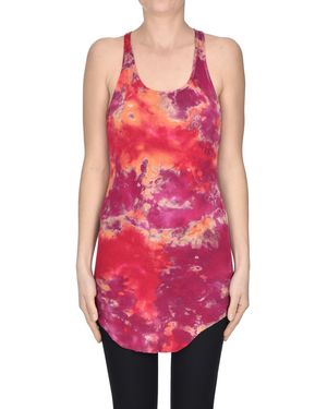 Gilda Midani Tank top a costine - Rosa