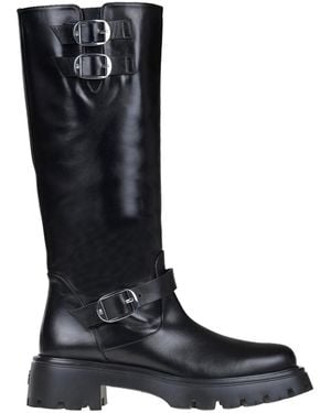 Stuart Weitzman Stivali Emerson Moto - Nero