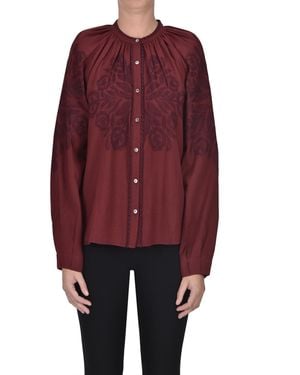 Antik Batik Camicia Eglantine - Rosso