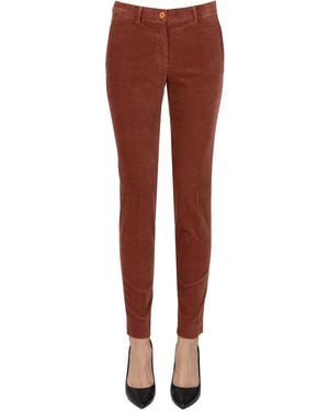 Mason's New York Slim Straight - Brown