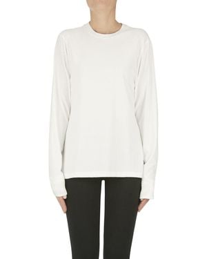 Vis À Vis Long Sleeves T-shirt - White