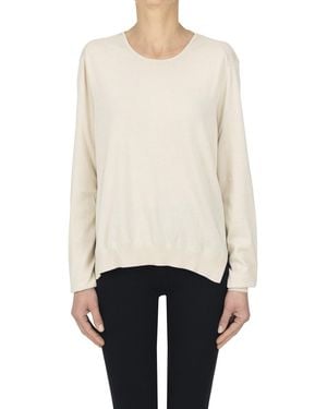 Aspesi Back Neckline Pullover - White