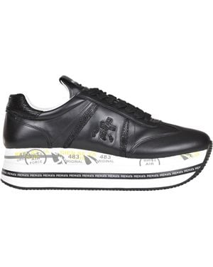 Premiata Sneakers Beth con platform - Grigio