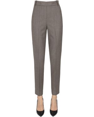 Kiltie Hugo Cigarette Pants - Gray