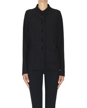 Cristina Bonfanti Wool Cloth Blazer - Black