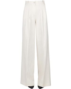 Kiltie Darts Pants - White