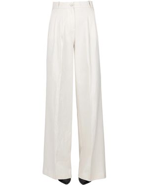 Kiltie Darts Pants - White