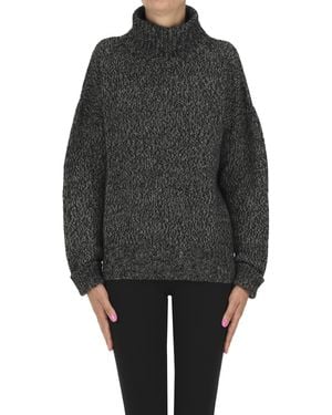 Momoní Melange Knit Pullover - Gray