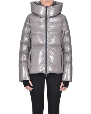 Herno Laminar Fabric Down Jacket - Gray