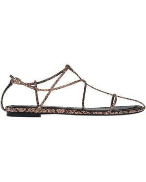 Jeffrey Campbell Trawl Sandals - Brown