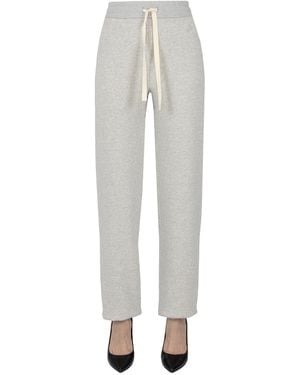 Jil Sander Fleece jogger Pants - Gray
