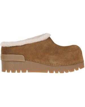 Ash Quartz Mules - Brown