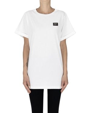 N°21 T-shirt oversize - Bianco