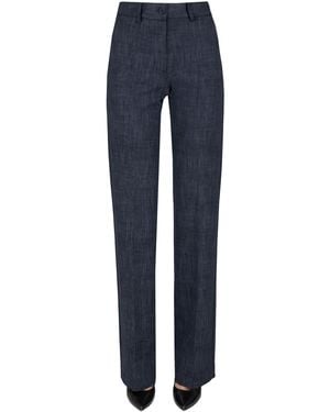 Compagnia Italiana Melange Pants - Blue