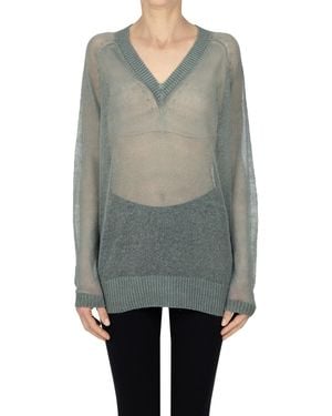 Aragona Linen Pullover - Gray