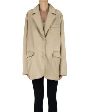 Violanti Piumino ecofriendly stile blazer - Neutro