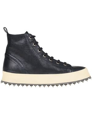 shotof Lace-up Ankle Boots - Black