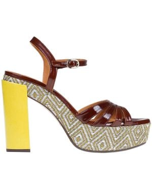 Chie Mihara Jynko Sandals - Metallic