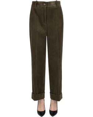 P.A.R.O.S.H. Corduroy Pants - Green