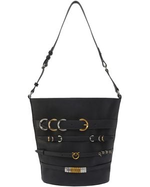 Pinko Borsa Belts Bucket - Nero