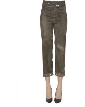 The Seafarer Morgane Satin Pants - Gray