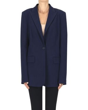Pinko New Signum Long Blazer - Blue
