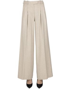 19.61 MILANO Raffaello Darts Pants - White