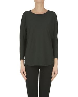 Slowear Boat Neckline T-shirt - Green