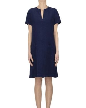 Aspesi Linen Dress - Blue