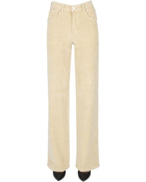 Mkt Studio Pantaloni the Jagger Velvet - Neutro