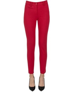 Mason's New York Slimtrousers - Red